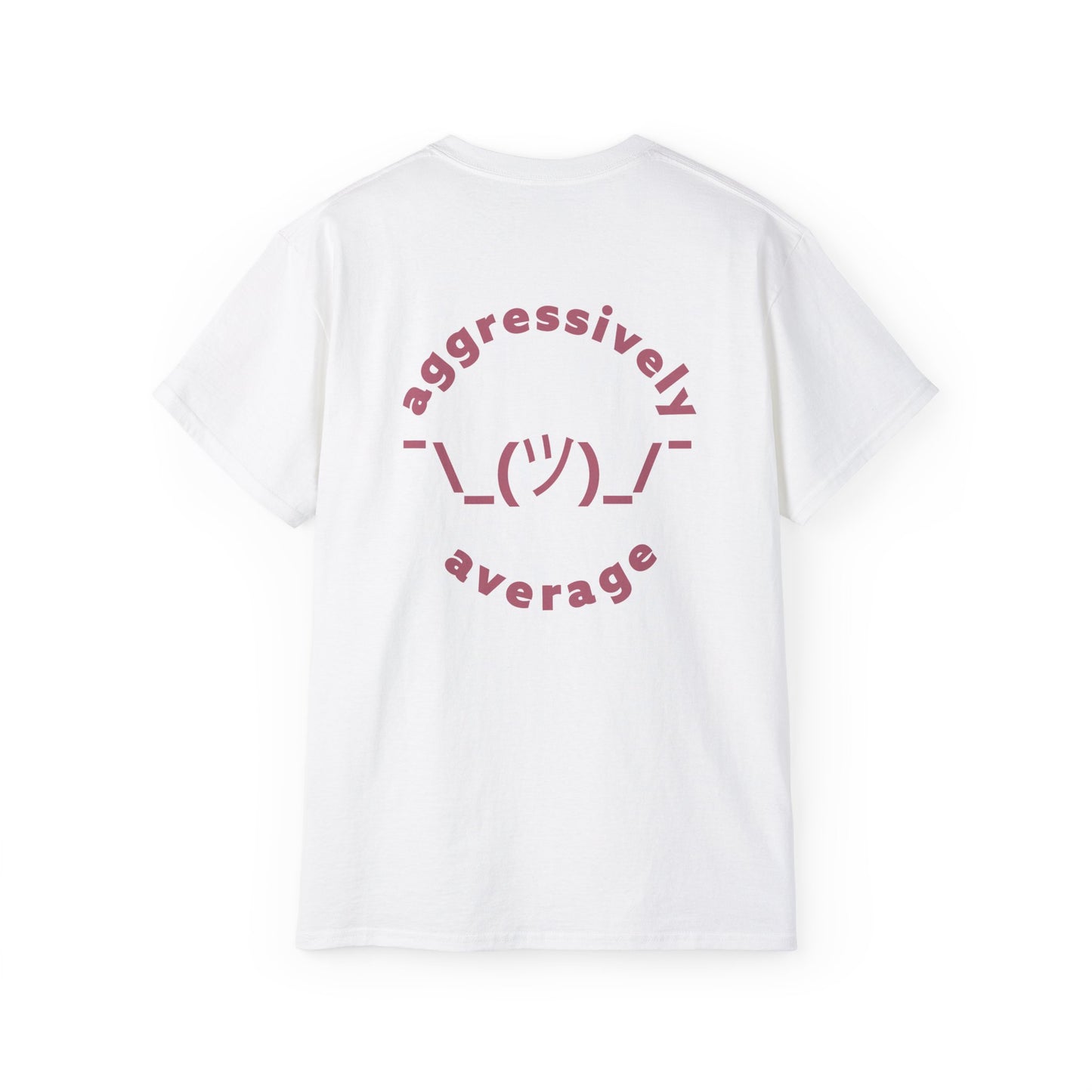 "Shrug It Off" Logo Circle Tee (White)