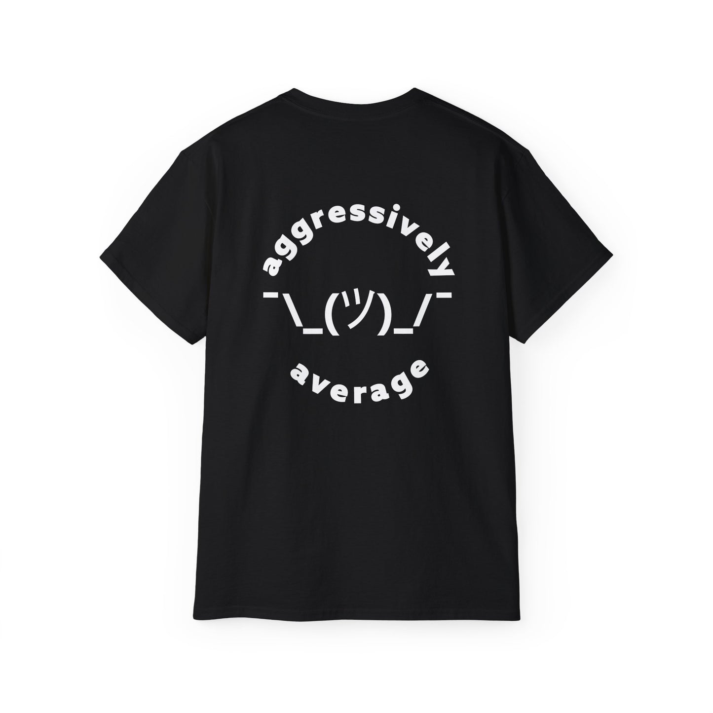 "Shrug It Off" Logo Circle Tee (Black)