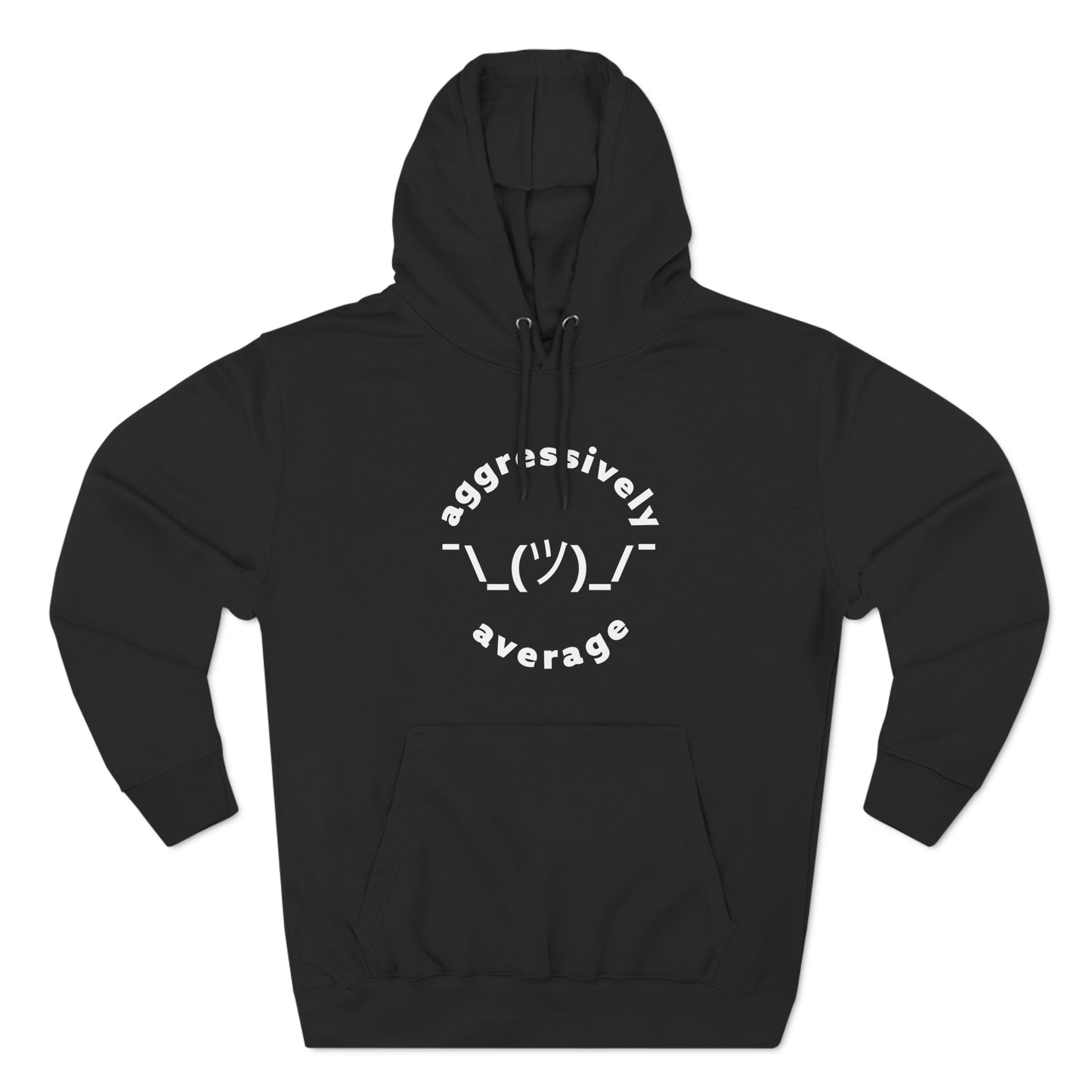 "Shrug It Off Hoodie" Logo Circle Hoodie